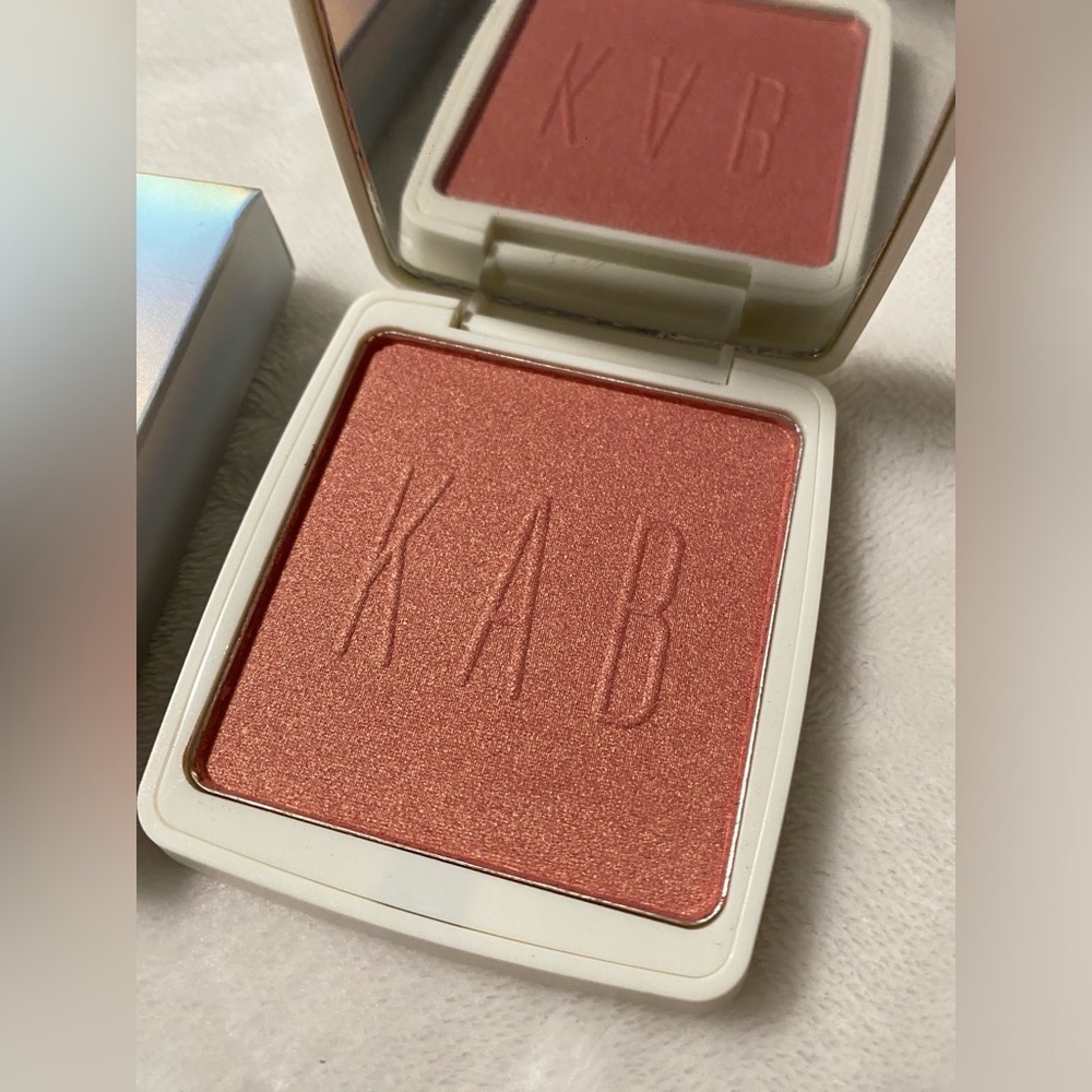 KAB Cosmetics Pressed Glow Powder in French Kiss - Picture 5 of 5